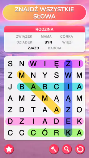 Wykreślanka - Word Search screenshot