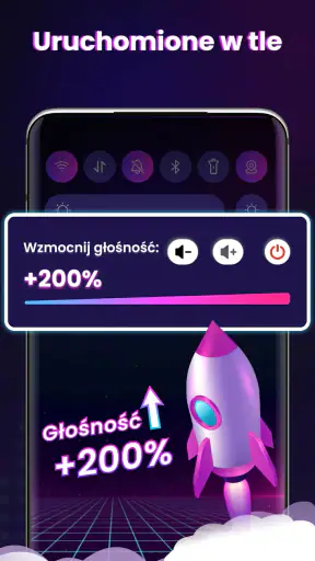 Wzmacniacz głośności i dźwięku screenshot