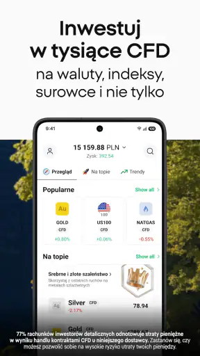 XTB Online Investing screenshot