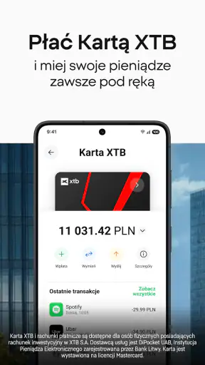 XTB Online Investing screenshot