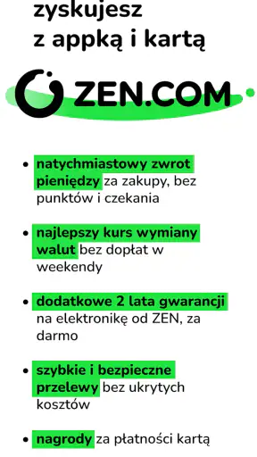ZEN.COM – Cashback i płatności screenshot