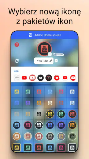 Zmieniacz ikon screenshot