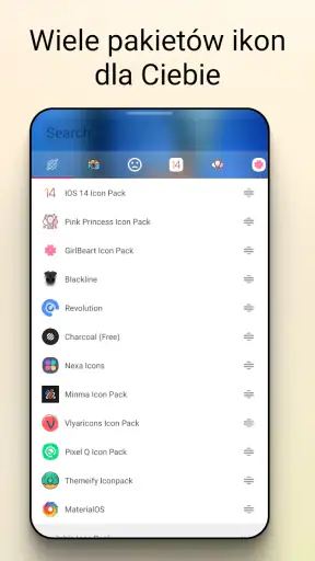 Zmieniacz ikon screenshot