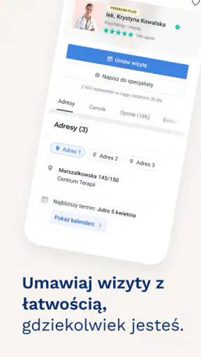 ZnanyLekarz: umawiaj wizyty screenshot