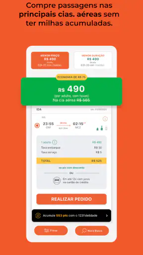 123milhas: Voos e Hotéis screenshot