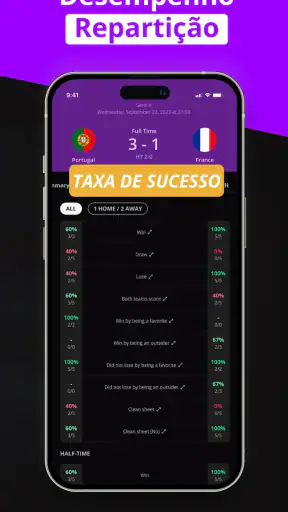 180Score Previsões de futebol screenshot