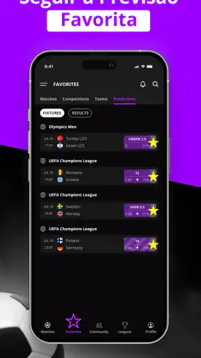 180Score Previsões de futebol screenshot