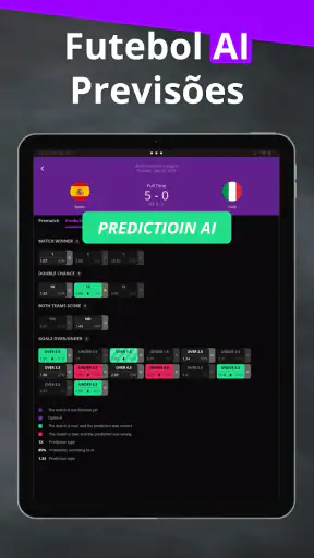 180Score Previsões de futebol screenshot