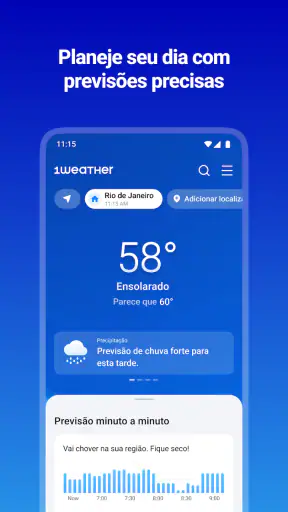 1Weather: Previsões e Radar screenshot