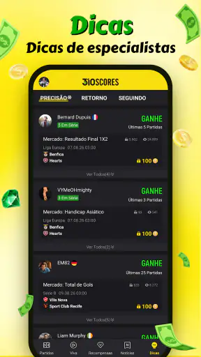 310Scores: Placar & Notícias screenshot