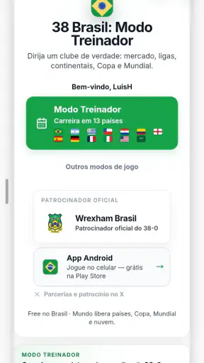 38Brasileirão - Modo Treinador screenshot
