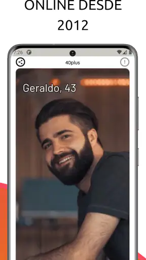 40Plus bate-papo sênior namoro screenshot