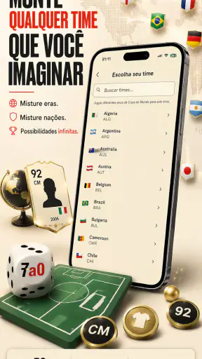 7a0 - Futebol Draft de Lendas screenshot