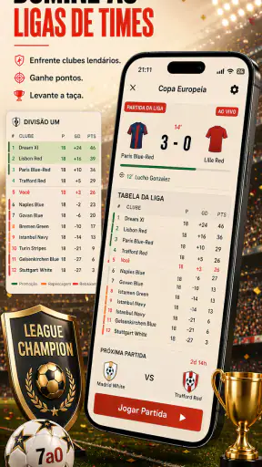 7a0 - Futebol Draft de Lendas screenshot