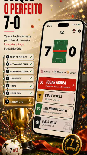 7a0 - Futebol Draft de Lendas screenshot