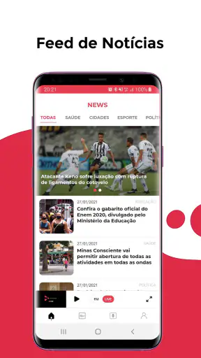 98 Live, a sua rádio do bem! screenshot