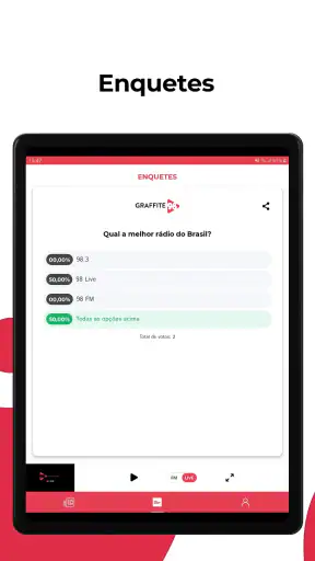 98 Live, a sua rádio do bem! screenshot