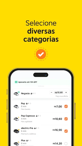 99: Corridas, Food, Pay screenshot