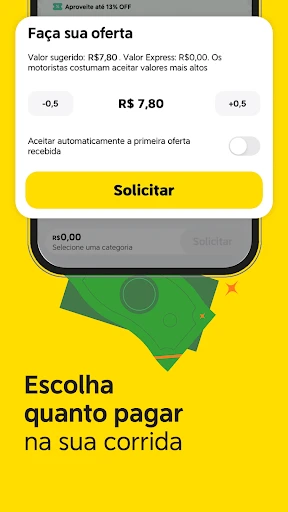 99: Corridas, Food, Pay screenshot