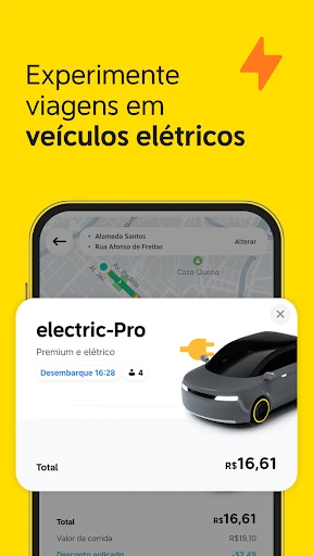 99: Corridas, Food, Pay screenshot