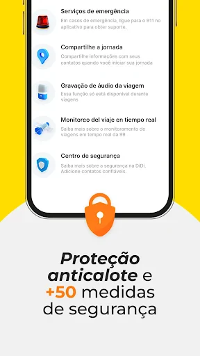 99 Motorista e Entregador screenshot