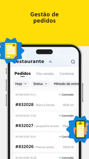 99Food Gestão screenshot