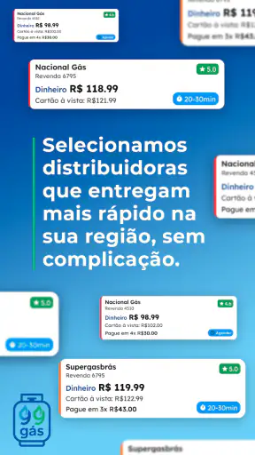 99Gás: Compre gás de cozinha screenshot