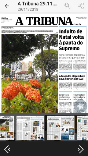 A Tribuna screenshot