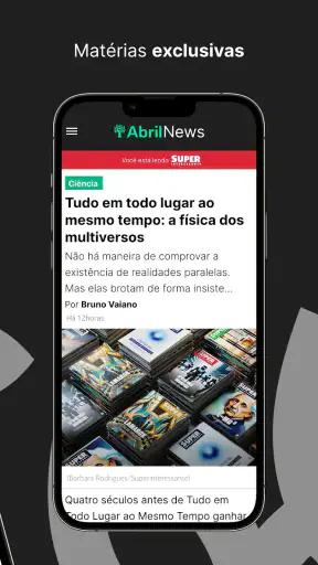 Abril News screenshot