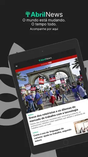 Abril News screenshot