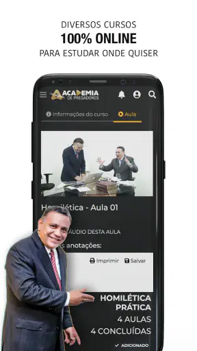 Academia de Pregadores screenshot