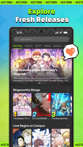 Acetoon: Comics & Manga screenshot