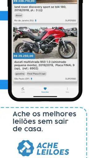 Ache Leilões: Carros e motos! screenshot