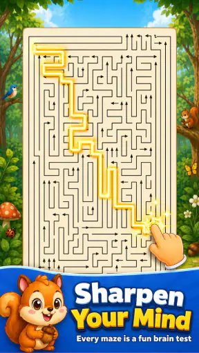 Acorn Arrwo Maze screenshot