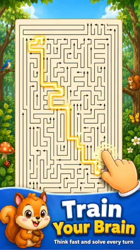 Acorn Arrwo Maze screenshot