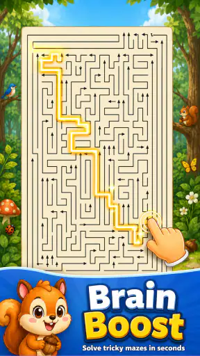 Acorn Arrwo Maze screenshot