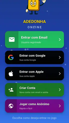 Adedonha Online screenshot