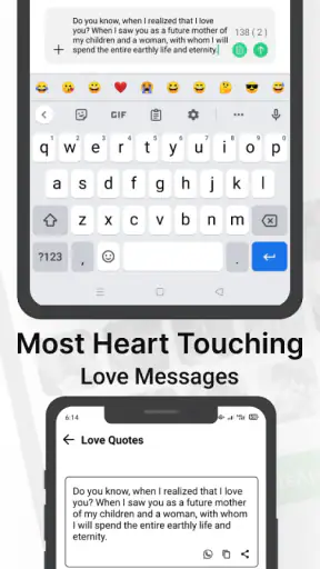 Adesivos de beijo romântico screenshot