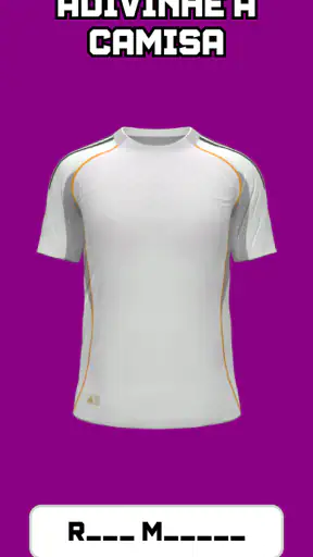 Adivinhe a Camisa de Futebol screenshot