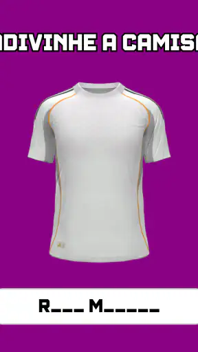 Adivinhe a Camisa de Futebol screenshot