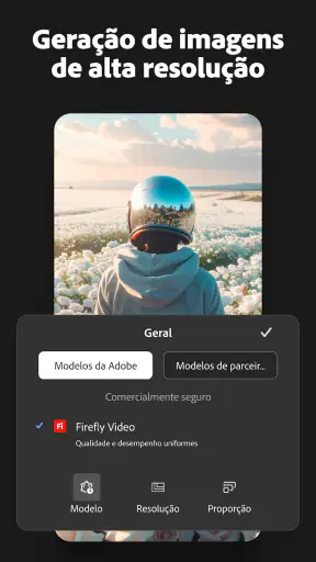 Adobe Firefly: gerador de IA screenshot