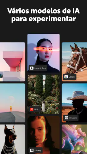 Adobe Firefly: gerador de IA screenshot