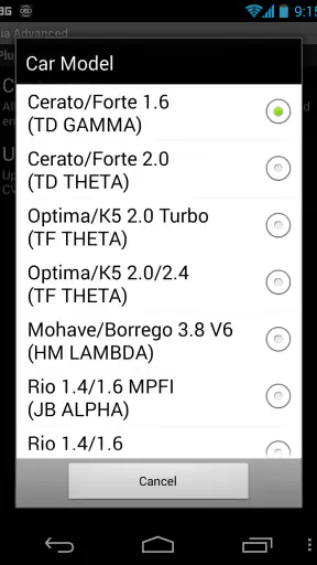 Advanced EX for KIA screenshot