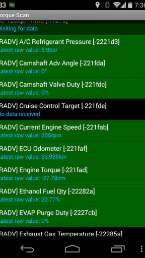 Advanced EX for RENAULT screenshot