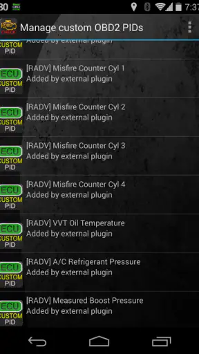 Advanced EX for RENAULT screenshot