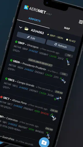 Aeromet - METAR & TAF screenshot