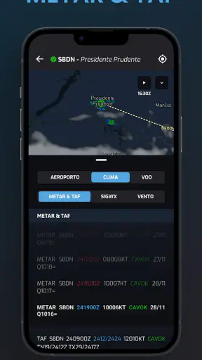 Aeromet - METAR & TAF screenshot