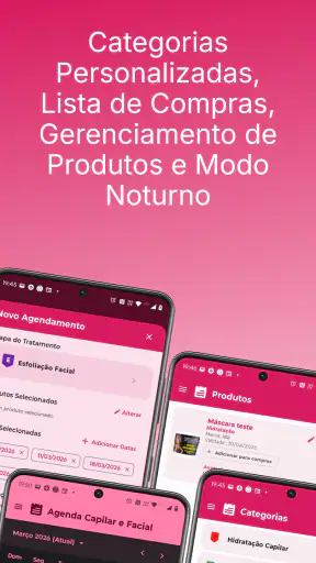 Agenda Capilar e Facial screenshot