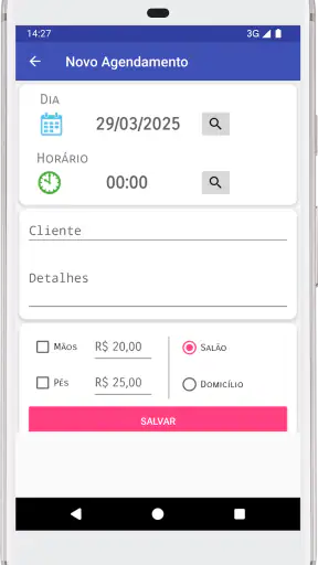 Agenda da Unha: Para Manicures screenshot