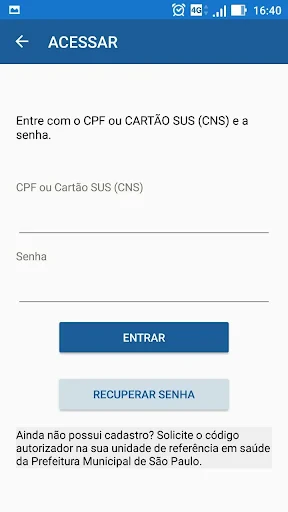 Agenda Fácil - Prefeitura SP screenshot